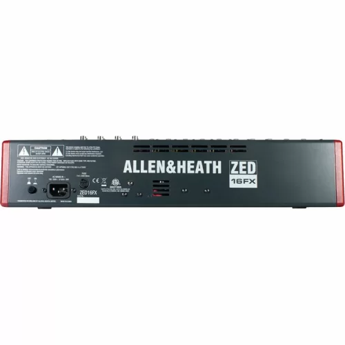 Allen & Heath ZED-16FX (ZED16FX) 16-канальный аналоговый микшер